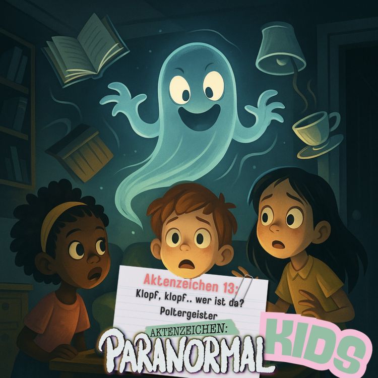 cover art for AZ KIDS #13 - Klopf, klopf.. wer ist da? Poltergeister!