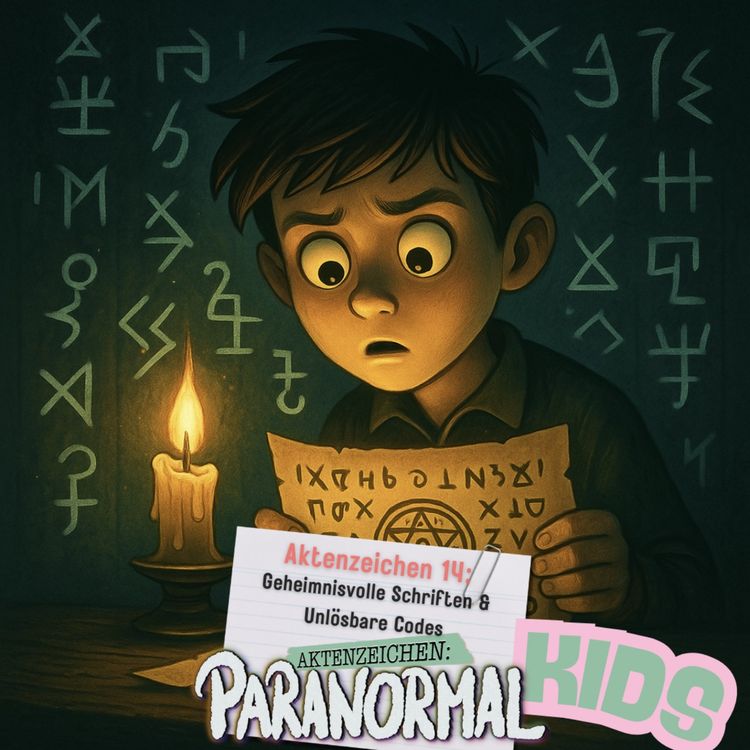 cover art for AZ KIDS #14 - Geheimnisvolle Schriften & Unlösbare Codes