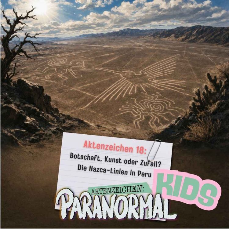 cover art for AZ KIDS #18 - Botschaft, Kunst oder Zufall? Die Nazca-Linien in Peru
