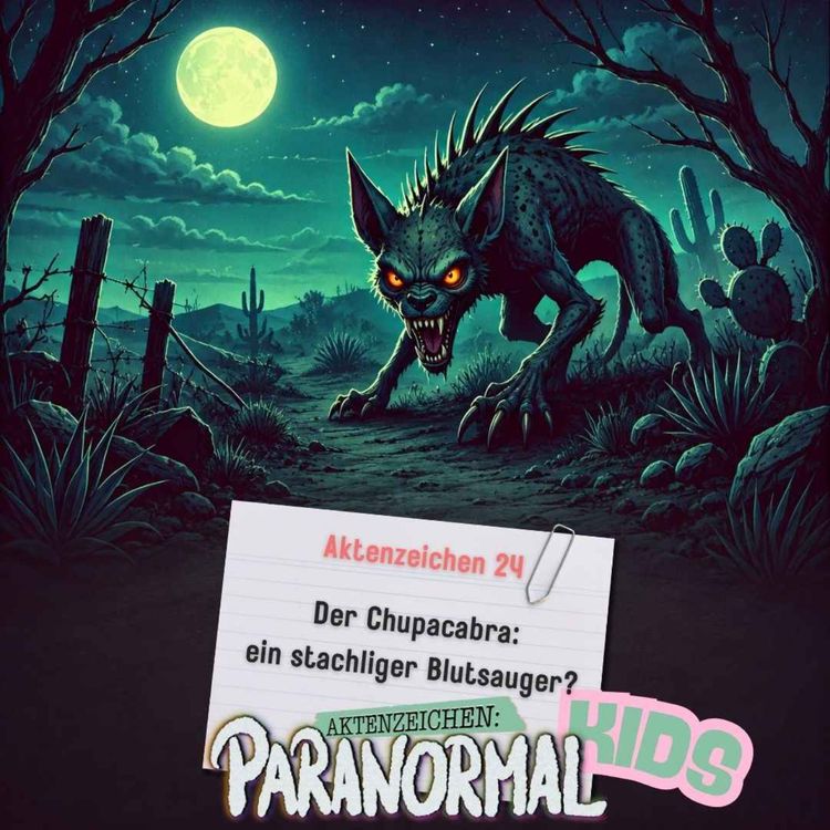 cover art for AZ KIDS #24 - Der Chupacabra: ein stachliger Blutsauger?
