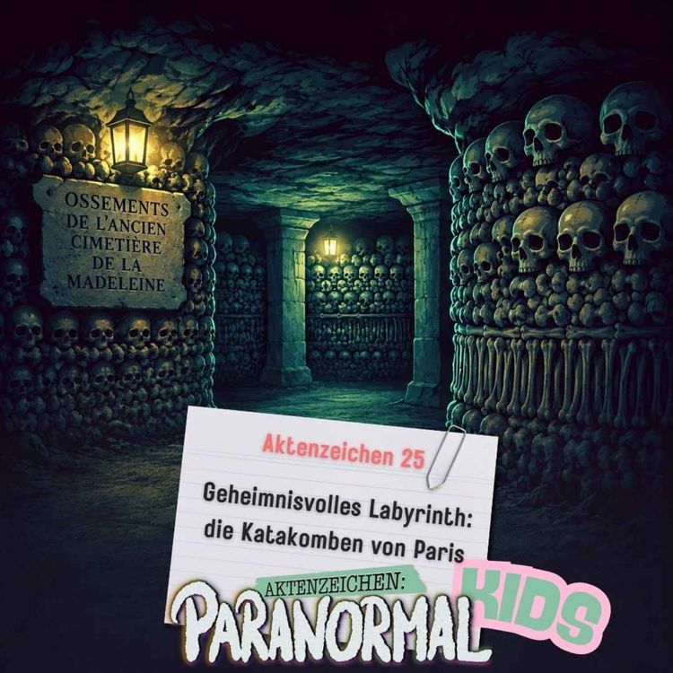 cover art for AZ KIDS #25 - Geheimnisvolles Labyrinth: die Katakomben von Paris
