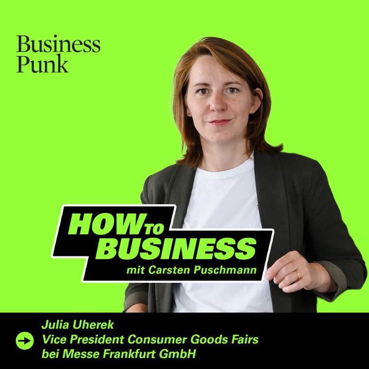 cover art for Zwischen Marathon-Flur und Social Commerce: Julia Uherek über die Neuerfindung der Messe und den Mut zur Transformation