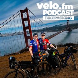 cover art for velo.fm Bikepacking Podcast