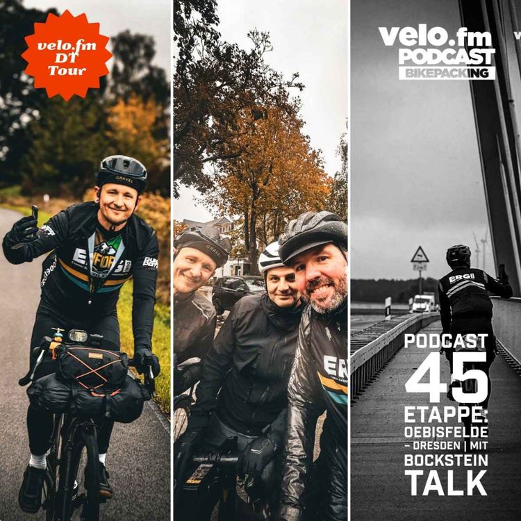 cover art for Folge 45: velo.fm Deutschland Tour Etappe von Oebisfelde nach Dresden mit Bockstein Talk