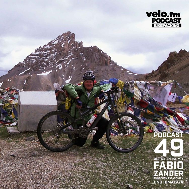 cover art for Folge 49: Auf Radreise mit Fabio Zander zwischen Patagonien und Himalaya