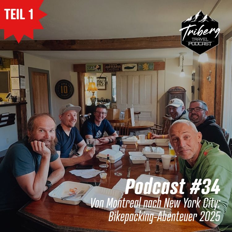 cover art for Folge 34: Von Montreal nach New York City: Bikepacking-Abenteuer 2025 - Teil 1