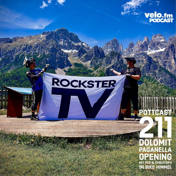 cover art for Folge 211: Dolomiti Paganella Bikepark Opening mit Flo & Christoph im Bike Himmel