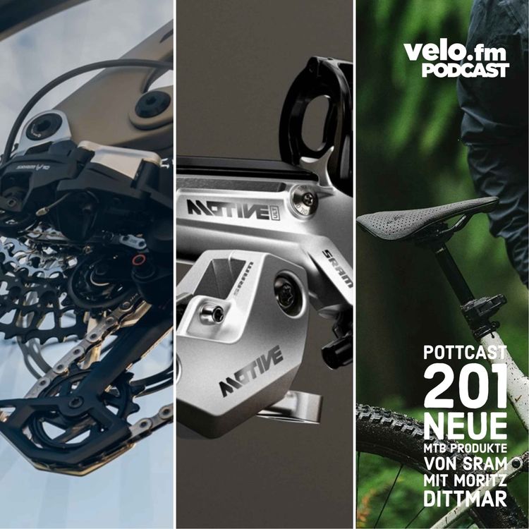 cover art for Folge 201 - Neue Transmission Schaltung, Motive Bremse und Reverb AXS für MTB, alle Infos mit Moritz Dittmar von SRAM