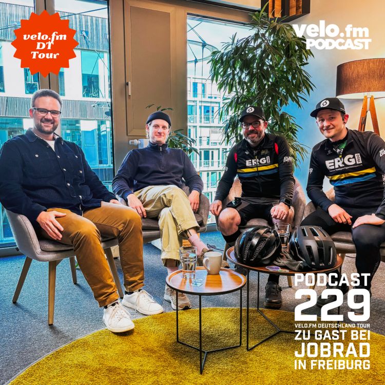 cover art for Folge 229: velo.fm Deutschland Tour zu Gast bei JobRad in Freiburg 