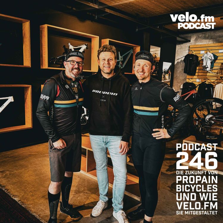cover art for Folge 246: Die Zukunft von Propain Bicycles und wie velo.fm sie mitgestaltet