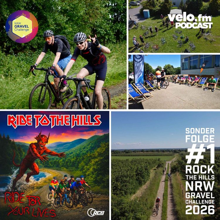 cover art for velo.fm Sonderformat | NRW Gravel Challenge - Ride to the Hills Gravel Ride in Bonn