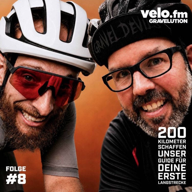 cover art for velo.fm Gravelution Folge 8 | Endlich 200 Kilometer schaffen | Unser Guide für deine erste Langstrecke