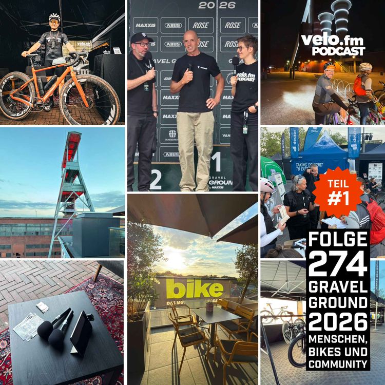cover art for Folge 274: Gravel Ground 2026 - Menschen, Bikes und Community Teil 1
