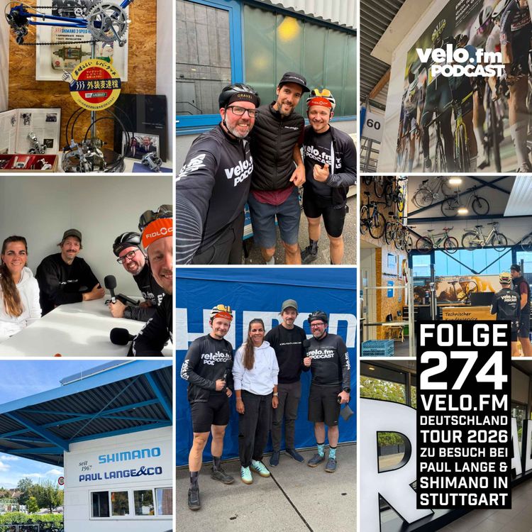 cover art for Folge 274: velo.fm Deutschland Tour - Zu Besuch bei Paul Lange & Shimano in Stuttgart