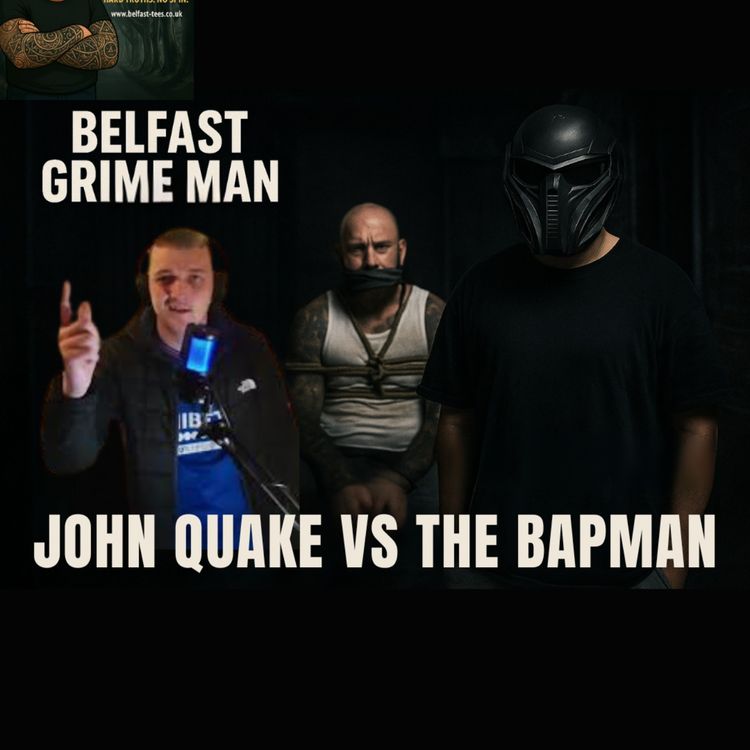 cover art for Grime Grit And Madness Unfiltered Featuring The Belfast Grime Man And Producer John Quake