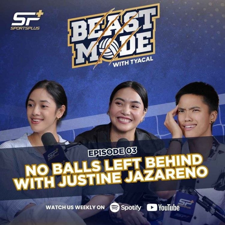 cover art for Ep 3  No Balls Left Behind with Justine Jazareno