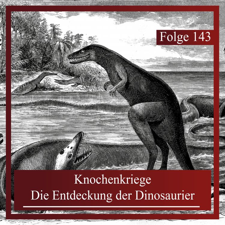 cover art for Knochenkriege. Die Entdeckung der Dinosaurier im 19. Jahrhundert