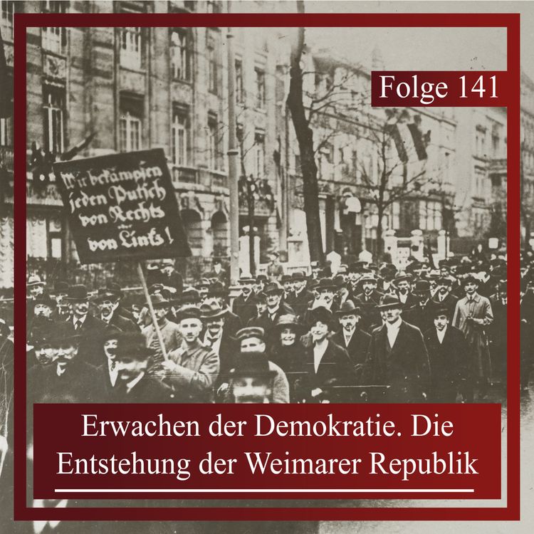 cover art for Erwachen der Demokratie. Die Entstehung der Weimarer Republik