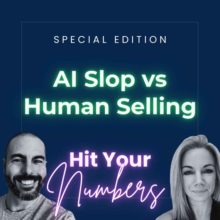 cover art for AI Slop vs Human Selling: How to Stand Out When Everyone Sounds the Same
