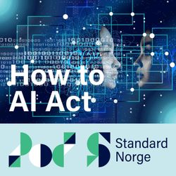 cover art for How to AI Act - en podkastserie fra Standard Norge