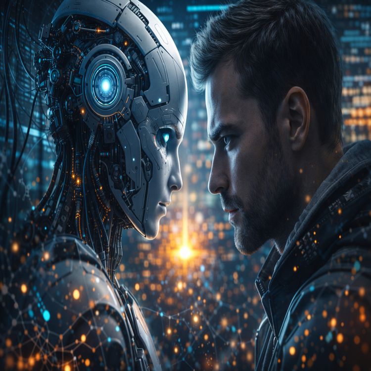 cover art for Instant Stress N°177: Devons-nous avoir #peur de l'#IA ou Intelligence Artificielle ? 