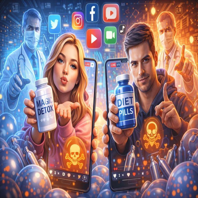 cover art for Instant Stress N°179: Les #influenceurs #santé ... comment s'en méfier ? #santé #clé #quotidien