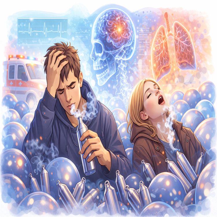 cover art for Instant Stress N°180: Le #protoxyde d'azote ... quel fléau en #santé ! #jeune #gaz #toxique #danger