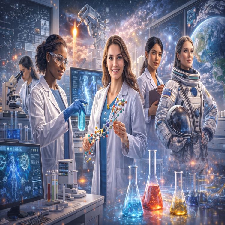 cover art for Instant Stress N°187: Les #femmes en #science et en #tech ... il en faut beaucoup plus ! #égalité