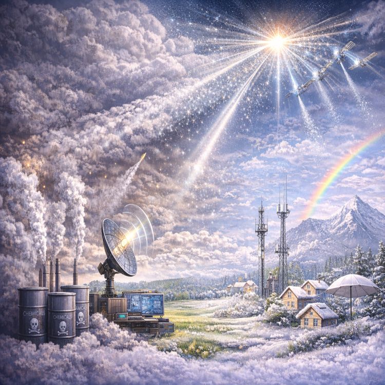 cover art for Instant Stress N°202 : #manipuler le #climat dont les #nuages... sans risque en #santé ?