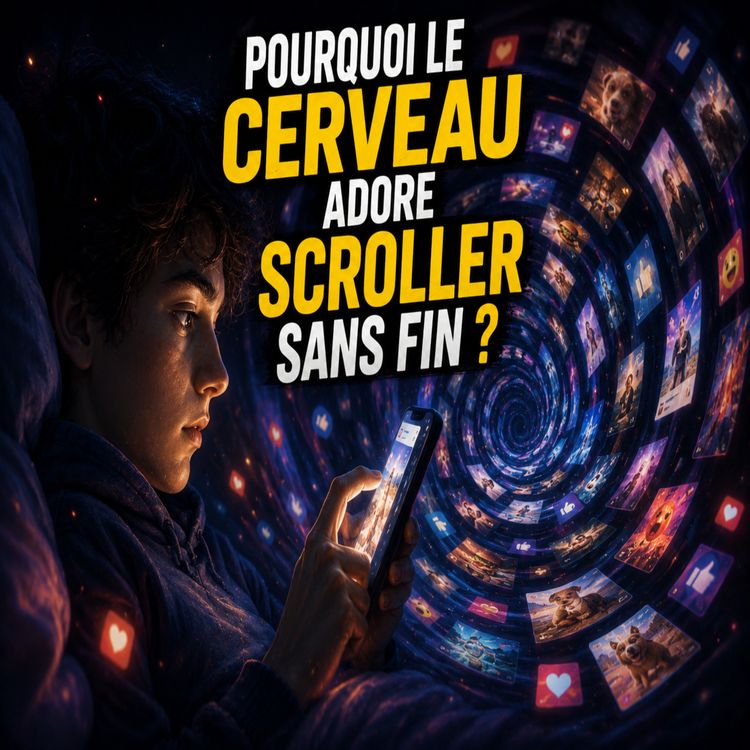 cover art for Instant Stress N°208 : #pourquoi le #cerveau adore #scroller sans fin ? #santé #science #quotidien #Scroller