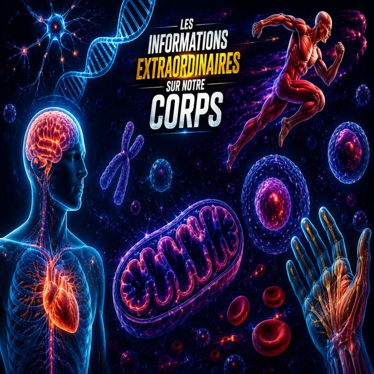 cover art for Instant Stress N°209 : Des #infos extraordinaires sur notre #corps ! #santé #science #quotidien