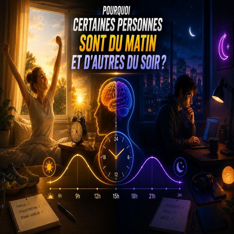 cover art for Instant Stress N°213 : vous êtes du #matin ou du #soir ? #Explication #chronotype #santé