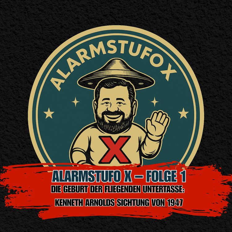 cover art for Alarmstufo X – Folge 1  Kenneth Arnolds Sichtung von 1947