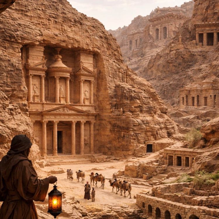 cover art for Petra - Staden som byggts i berget