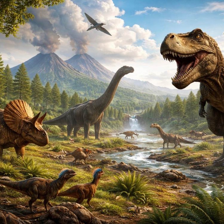 cover art for Dinosauriernas tid 