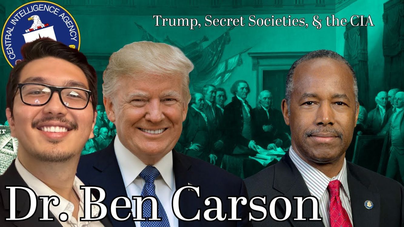 cover art for Episode 13: Dr. Ben Carson: Trump, Secret Societies & The CIA