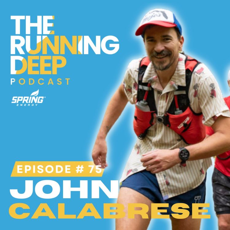 cover art for John Calabrese: From Addiction to Purpose — Finding Freedom, Sobriety, and Strength Through Running