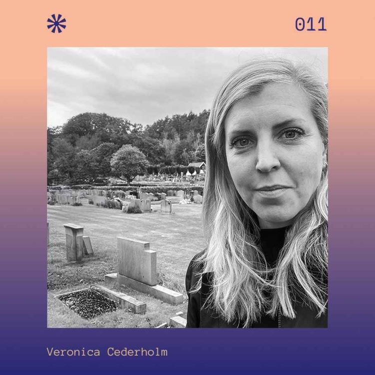 cover art for Floristen som blev begravningstransportör - med Veronica Cederholm