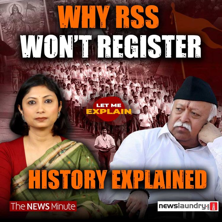 cover art for RSS registration row: What history tells us | Let Me Explain 145 | Pooja Prasanna