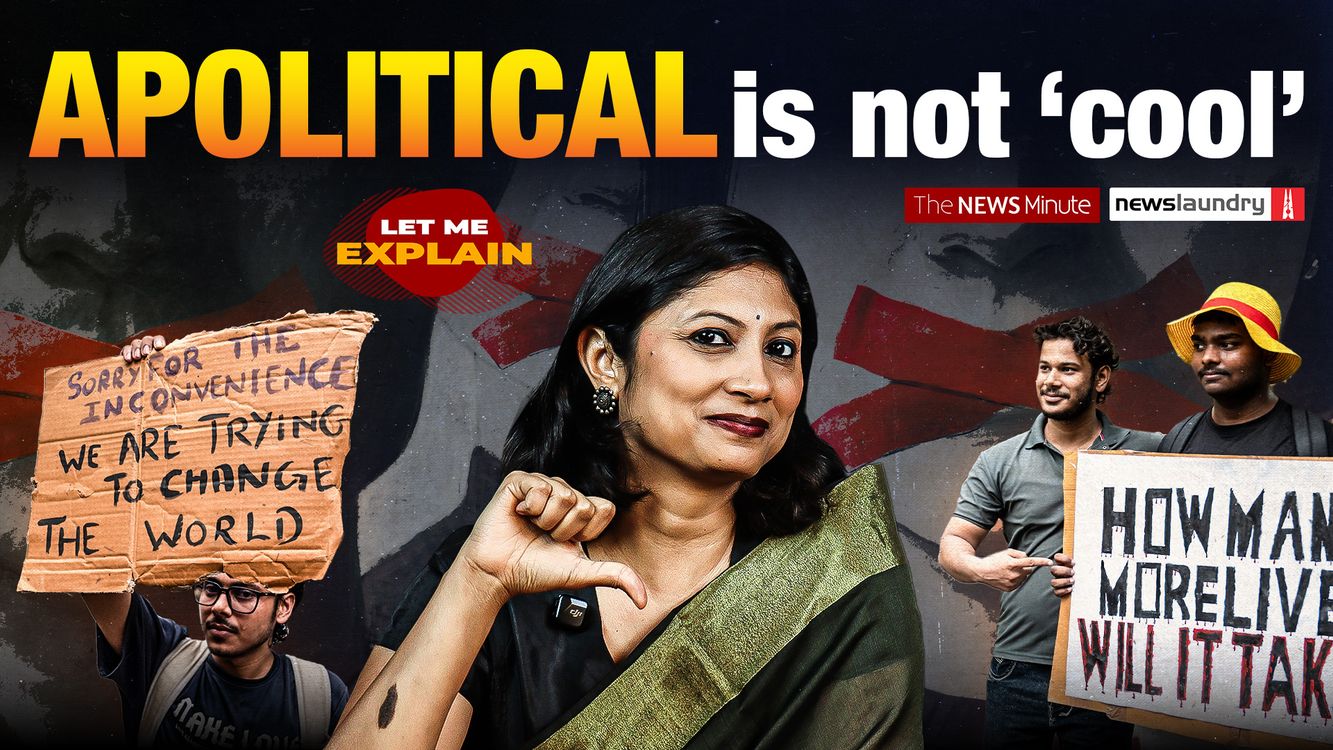 cover art for Being apolitical in India is a luxury and an illusion  | LME 171 | Pooja Prasanna