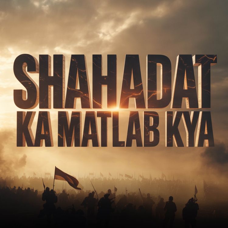 cover art for Shahadat Ka Matlab Kya | Dr Israr Ahmed