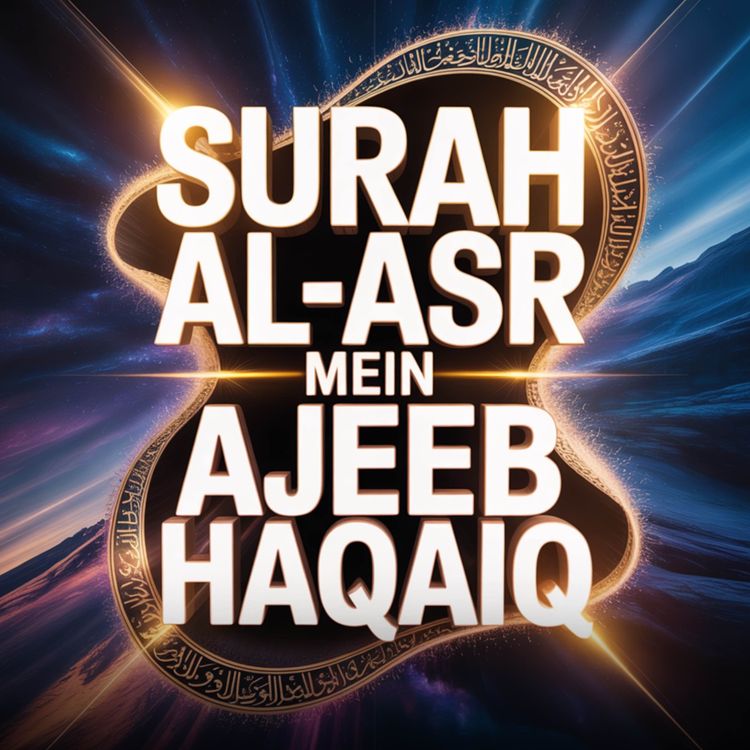 cover art for Surah Al-Asr Mein Ajeeb Haqaiq – سورہ العصر کی اہمیت | Dr Israr Ahmed