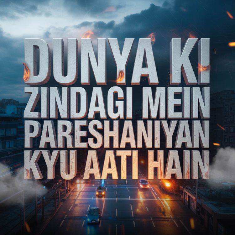 cover art for Dunya Ki Zindagi Mein Pareshaniyan Kyu Aati Hain | Dr Israr Ahmed