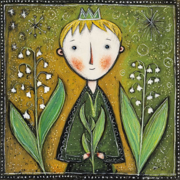 cover art for La Belle Histoire du Prince Muguet, Joseph Jacquin