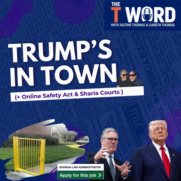 cover art for Trump's Advice to Starmer & Free Speech Concerns
