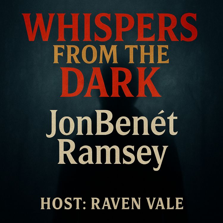 cover art for JonBenét Ramsey: America’s Enduring Child Mystery | Whispers from the Dark