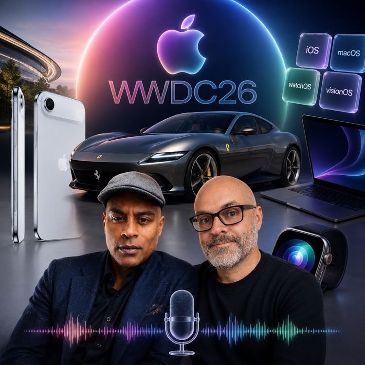 cover art for WWDC26 Preview: iPhone Air, Siri, AI and Ferrari Luce