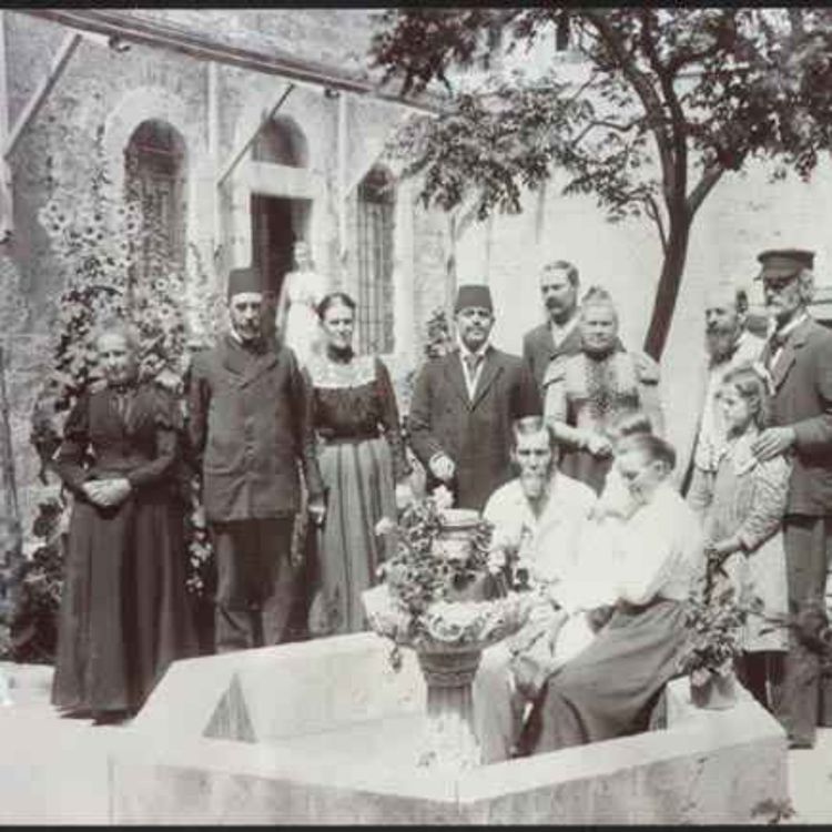 cover art for The American Colony in Jerusalem, Sheikh Jarrah, women and food with Rachel Lev