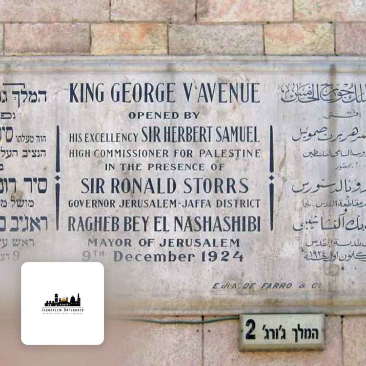 cover art for Ronald Storrs, the man and Jerusalem with Christopher Burnham