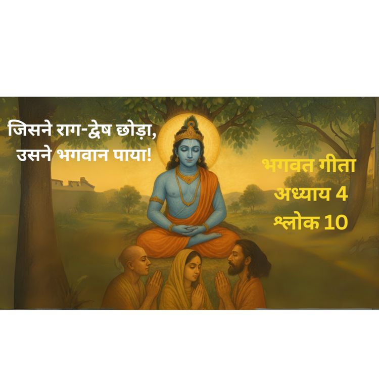 cover art for Chapter 4 Shlok 10 - Jnana Karma Sanyasa Yoga